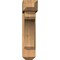 Ekena Millwork Legacy Craftsman Smooth Bracket w/ Offset Brace, Western Red Cedar, 7 1/2"W x 28"D x 32"H BKT0806X28X32LEC04SWR - alternate 3